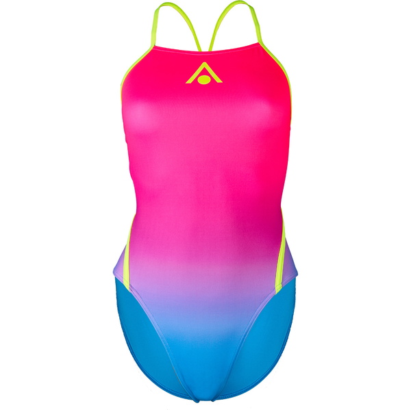 2025 Aquasphere Womens Essential Diamond Back Adjustable Swim Suit SW4739907 - Multicolour / Yellow